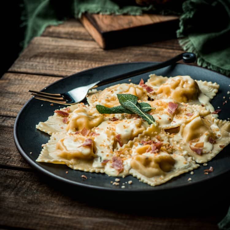 Pumpkin Sage Ravioli